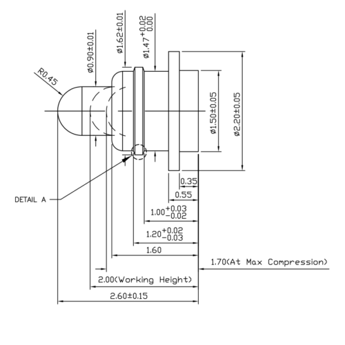 SVPC F H192M1 Pogo Pin