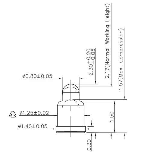 SVPC F H199M2 Pogo Pin