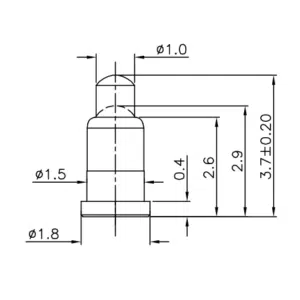 Federkontakt SVPC F N002M4