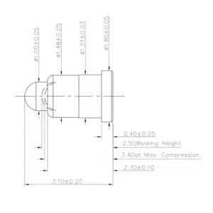 Pogo Pin, Batterieladekontakt SVPC F N018M1