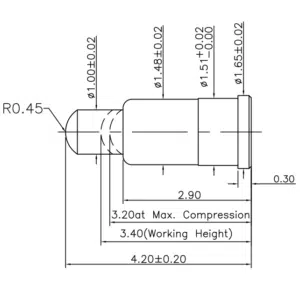 Federkontakt SVPC F N019M0