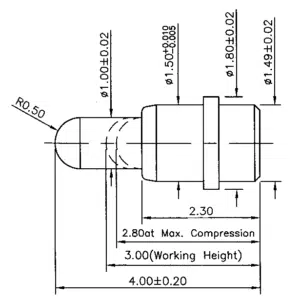 Federkontakt SVPC F N050M2