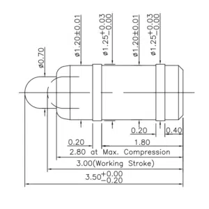 Federkontakt SVPC F N080M0