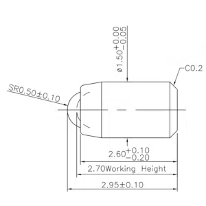 Pogo Pin, Batterieladekontakt SVPC F N080M1