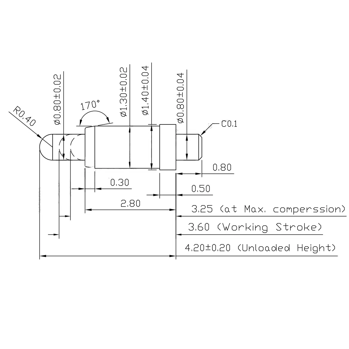 Pogo Pin SVPC P H008M0