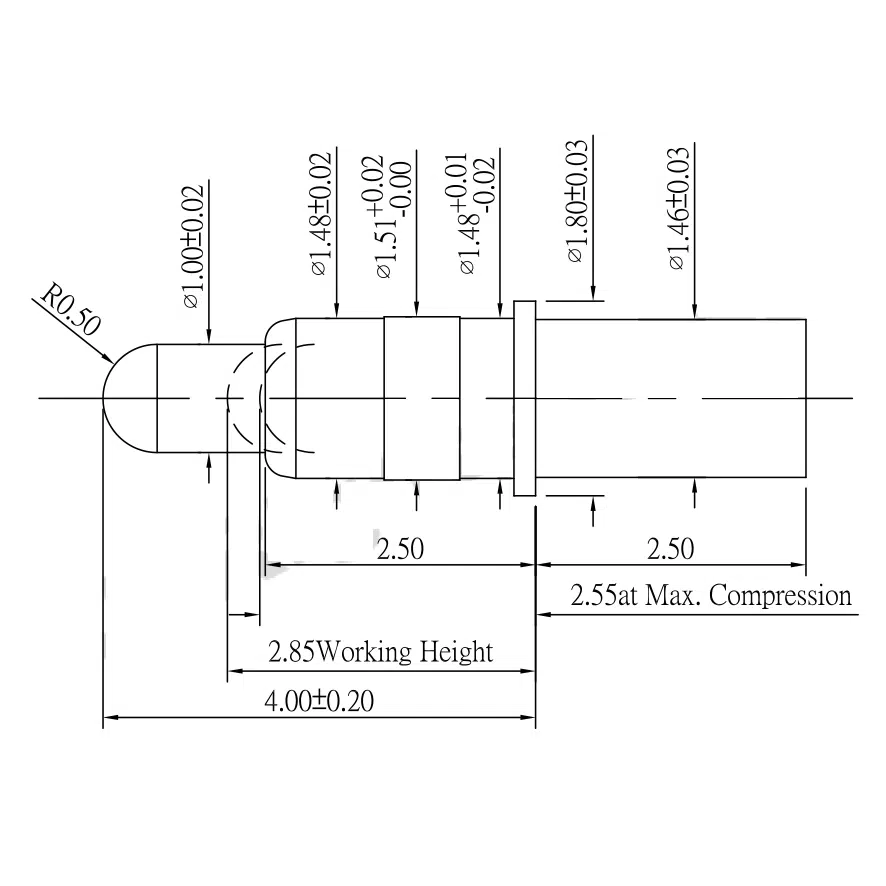 Pogo Pin SVPC P H166M0