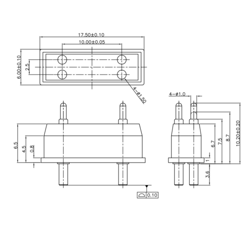 Federkontakt Stecker SVPC P H184M0 H04BHR