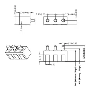 Federkontakt Stecker SVPC R H050M0 H03ARR