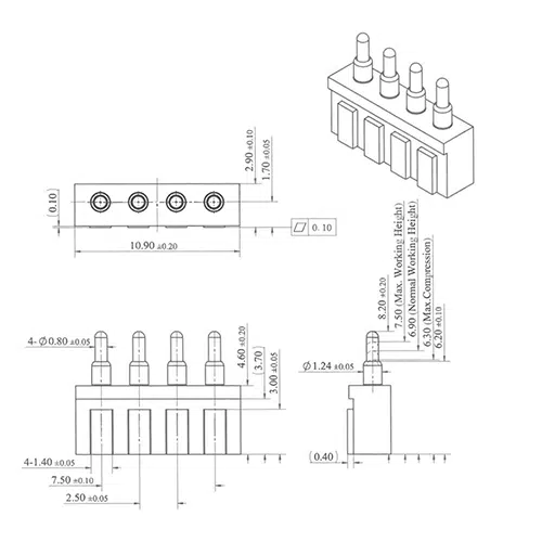 Federkontakt Stecker SVPC R P09387MR01 04YHR