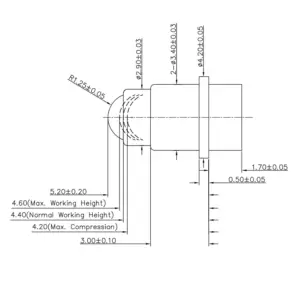 Federkontakt, Pogo Pin SVPC RP P08435PP1