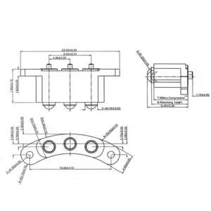 Federkontakt Stecker SVPC RP P5982MP53CHR