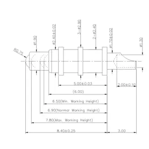 Federkontakt, Pogo Pin SVPC RPS P07319PP1