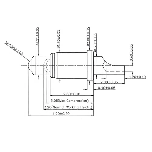 Rolling Pogo Pin SVPC RPS P5079PP05
