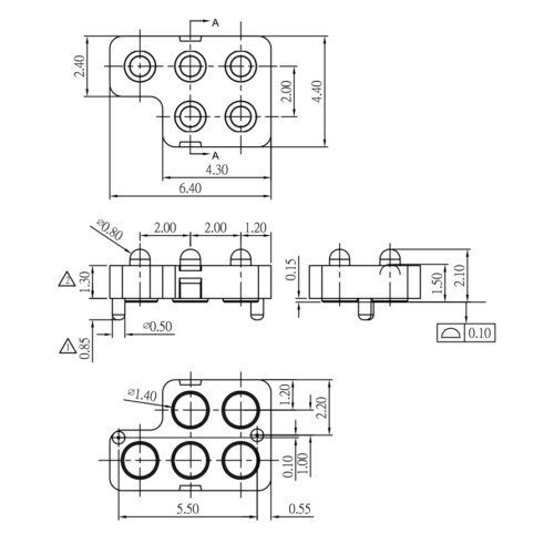 Federkontakt Stecker SVPC S H199M0 H05BMR
