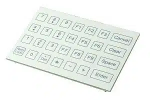 Hygienetastatur NHKT-D159-KP-28