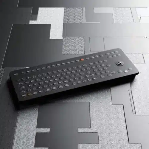 Desktop Hygienetastatur D396 mit Trackball