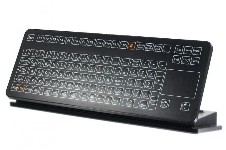 Desktop Hygienetastatur NHKT-D396 mit Touchpad