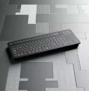 Hygienetastatur NHKT-D396-TP-KP-FN-DT-SW Desktop Hygienetastatur D396 mit Touchpad