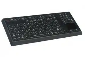 Hygienetastatur mit Silikonoberfläche und Touchpad