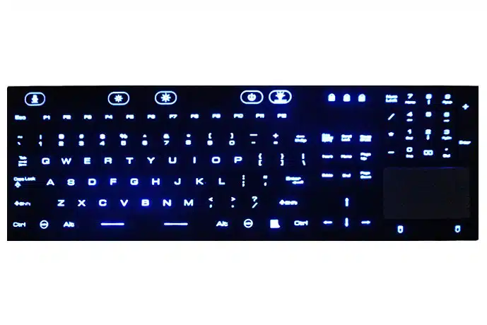 Silikontastatur NHKT-M408KP mit Touchpad