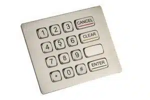 Metalltastatur NHKT-A120-KP-AC