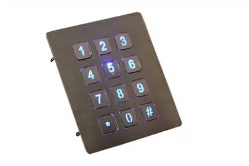 Metalltastatur, Nummernfeld NHKT-B88-12KP