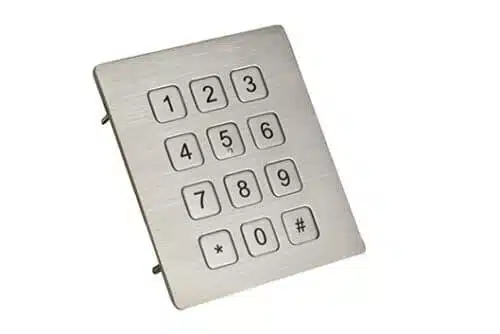 Metalltastatur, Nummernfeld NHKT-B88-12KP