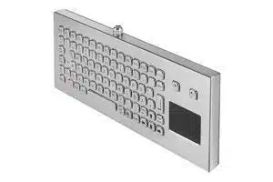 Desktop Metalltastatur mit touchpad NHKT-A361-TP-FN-DT-DWP-drawing