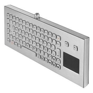 Desktop Metalltastatur mit touchpad NHKT-A361-TP-FN-DT-DWP-drawing