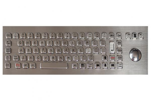 Metalltastatur mit Trackball NHKT-A400-TB