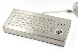 Desktoptastatur aus Metall mit Trackball NHKT-B255-OTB