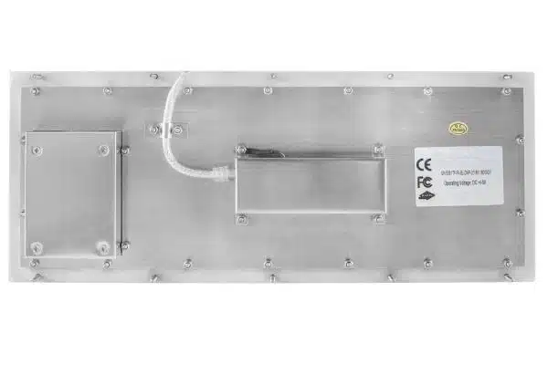 Metalltastatur mit Touchpad NHKT-B361-TP-DWP