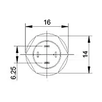 Drucktaster DIOH-GQ12SF