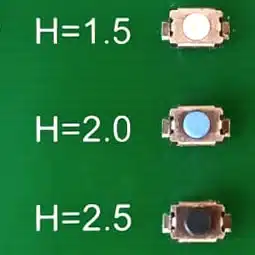 Mikrotaster Tact Switch NTC018