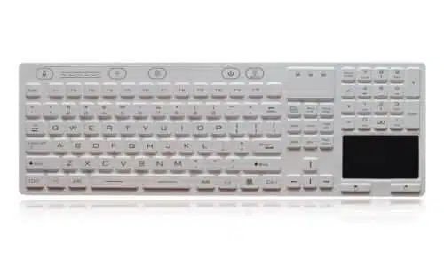 Silikontastatur NHKT-M408 weiß