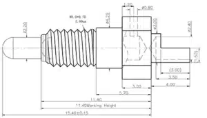 Screw Pogo Pin SVXP-SC-NC4917-01PB