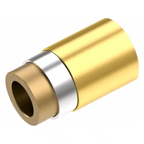 Beschichtung eines Federkontakts mit Nickel- und Goldschicht