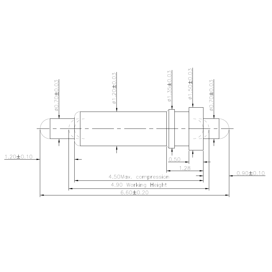 Doppelter Federkontakt SVXP-D-NC3546-01PA